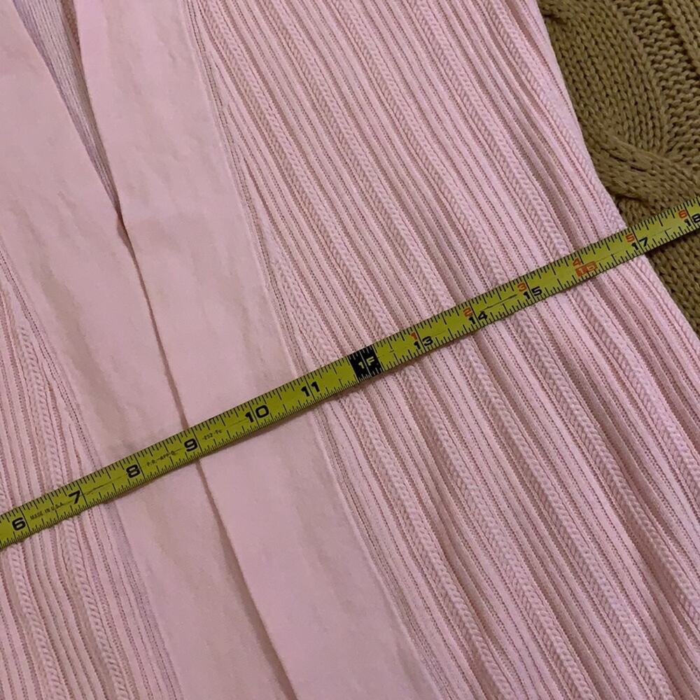 Talbots pink duster sweater - Picture 9 of 12